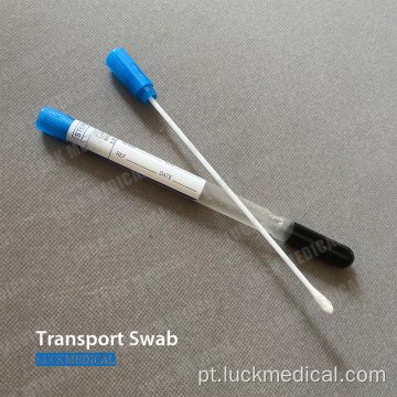 Transporte Swab Sticks com tubo de gel